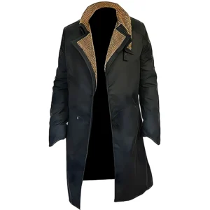 Vintage Ryan Gosling Blade Runner Jacket, 2049 Men's Cotton Trench Coat