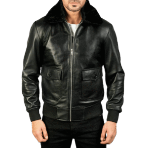 G-1 Aviator Black Jacket